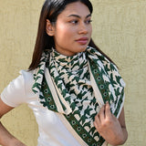 Grand foulard MERCURE Forêt