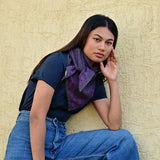 Grand foulard MERCURE Grisaille