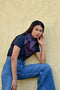 Grand foulard MERCURE Grisaille