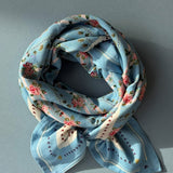 Grand foulard PERSÉE Bleu ciel