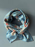 Grand foulard PERSÉE Bleu ciel