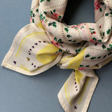 Grand foulard PERSÉE Écru