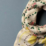 Grand foulard PERSÉE Écru