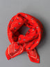 Grand foulard POLINA Tomato