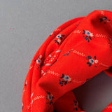 Grand foulard POLINA Tomato