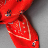 Grand foulard POLINA Tomato