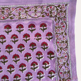 Grand foulard SÉLÉNÉ Vieux rose