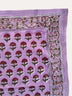 Grand foulard SÉLÉNÉ Vieux rose