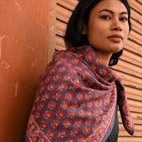 Grand foulard SÉLÉNÉ Orage