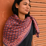 Grand foulard SÉLÉNÉ Orage