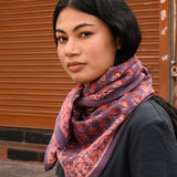 Grand foulard SÉLÉNÉ Orage