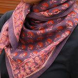Grand foulard SÉLÉNÉ Orage