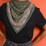 Grand foulard SÉLÉNÉ Vert
