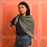 Grand foulard SÉLÉNÉ Vert