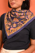 Grand foulard THÉODORA Bleu