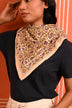 Grand foulard TULIPA Bleu