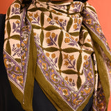 Grand foulard ZÉNON Vert