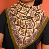 Grand foulard ZÉNON Vert