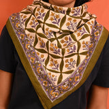 Grand foulard ZÉNON Vert