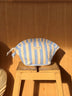 Grande trousse froufrou - PACHA Bleu ciel
