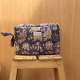Trousse de toilette rabat - N°113 Bleu