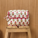 Trousse de toilette rabat - N°50 Rose