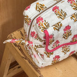 Trousse de toilette rabat - N°50 Rose