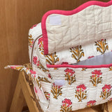 Trousse de toilette rabat - N°50 Rose