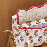 Trousse de toilette rabat - N°50 Rose