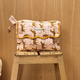 Trousse de toilette rabat - FAUVE Rose