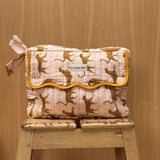 Trousse de toilette rabat - FAUVE Rose