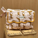 Trousse de toilette rabat - FAUVE Rose