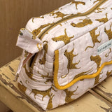 Trousse de toilette rabat - FAUVE Rose