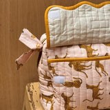 Trousse de toilette rabat - FAUVE Rose