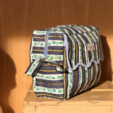 Trousse de toilette rabat - FLORA Bleu marine