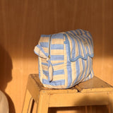 Trousse de toilette rabat - PACHA Bleu ciel