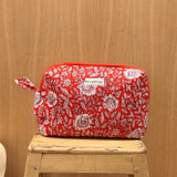Trousse de toilette femme XL - ANTIOCHE Tomato