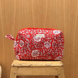 Trousse de toilette femme XL - ANTIOCHE Tomato
