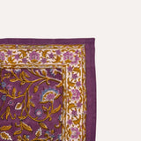 Petit foulard HALICARNASSE Prune