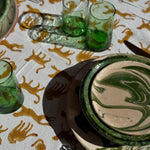 Nappe indienne guépards byzantine