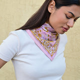 Petit foulard N°112 Rose
