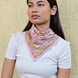 Petit foulard N°112 Rose