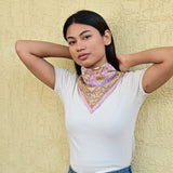 Petit foulard N°112 Rose