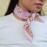 Petit foulard N°112 Rose