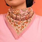 Petit foulard N°114 Rose
