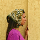 Petit foulard N° 115 Vert