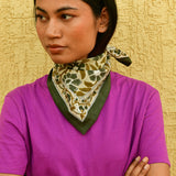 Petit foulard N° 115 Vert