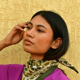 Petit foulard N° 115 Vert