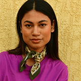 Petit foulard N° 115 Vert