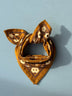 Petit foulard ANASTASE Bronze